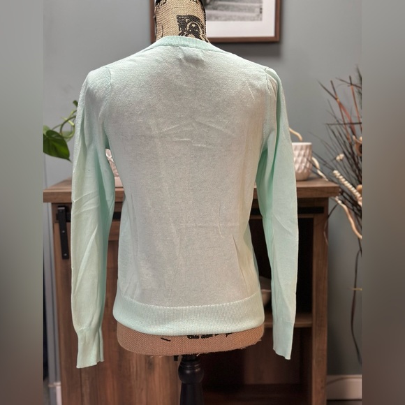 Mint green Old Navy button down sweater, size XS - Picture 3 of 3